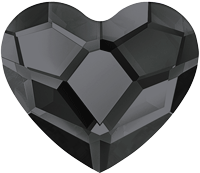 Heart Crystal-Jet