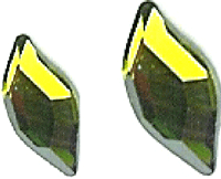 Hot Fix Swarovski Leaf-Olivine
