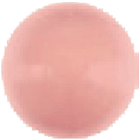 Swarovski Hot Fix Flat Back Pearl - Crystal Pink Coral