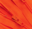 20" Zipper-Neon Orange
