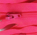 20" Zipper-Neon Pink