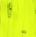20" Zipper-Neon Yellow